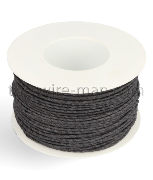 gegevens afdeling Vergissing Papier draad op Plastik spoel zwart - 23 online kopen | the-wire-man.com